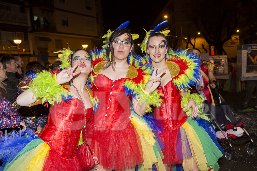 Rua del Carnaval de Les Roquetes del Garraf 2017